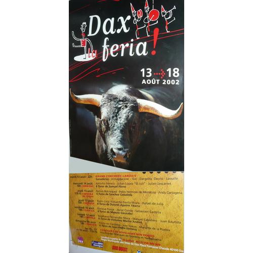Affiche Dax Feria