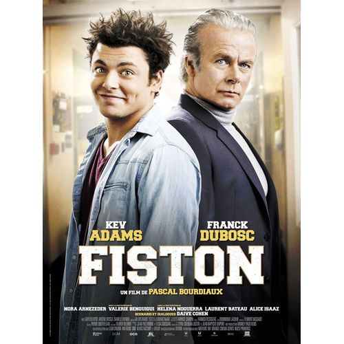 Affiche De Cinma Fiston - Format 120x160 Cm - De Pascal Bourdiaux Avec Kev Adams, Franck Dubosc, Nora Arnezeder, Valrie Benguigui, Hlna Noguerra, Laurent Bateau - 2014