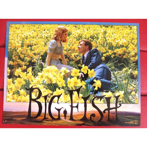 Affiche De Cinma, Jeu De 10 Photos (28x22cm) Big Fish De Tim Burton Avec Jessica Lange Et Albert Finney