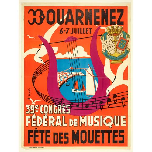 Affiche Douarnenez