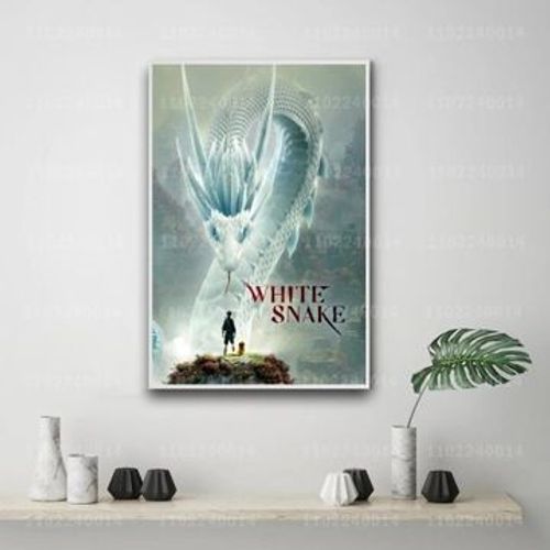 Affiche En Toile Affiche Serpent Affiches DCoratives N,Mpression Murale Poster Pour Salon Chambre  Coucher DCor Sans Cadre(20*30cm)