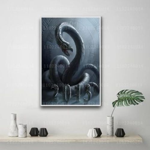 Affiche En Toile Affiche Serpent Affiches DCoratives N,Mpression Murale Poster Pour Salon Chambre  Coucher DCor Sans Cadre(20*30cm)