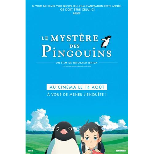 Affiche Fiilm Le Mystere Des Pingouins - 120x160
