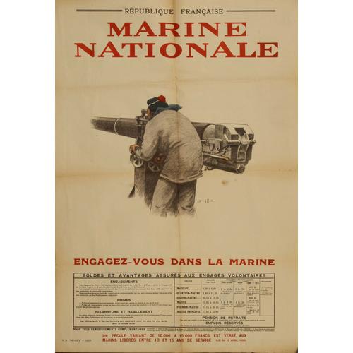 Affiche Marine Nationale