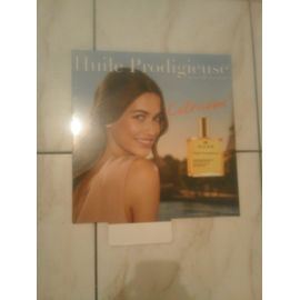 Affiche Nuxe Huile Affiches Rakuten