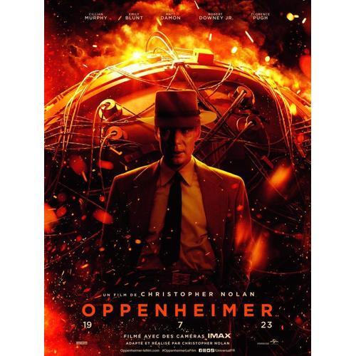 Affiche Officiel Cinema Du Film Oppenheimer Verion Bombe