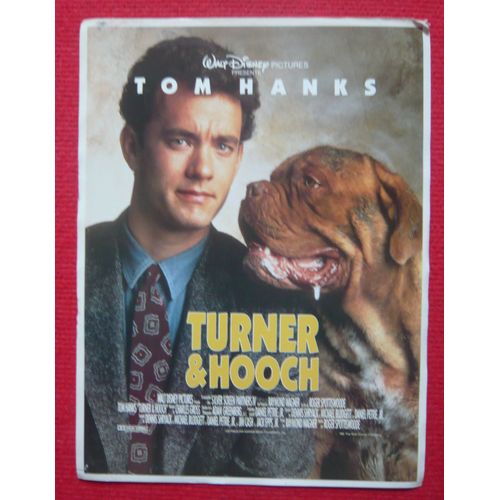 Affiche + Photo De Tournage Du Film Turner & Hooch  Walt Disney (1989) 