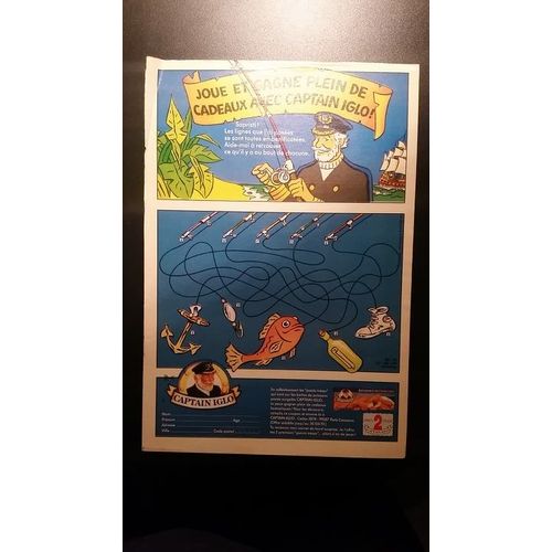 Affiche Publicitaire Captain Iglo - Dorothe Magazine