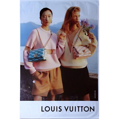 Affiche Publicitaire Roule Prt  Porter Louis Vuitton (Sac) 120x175 Cm