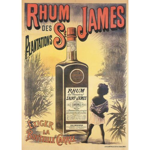 Affiche Rhum Saint James
