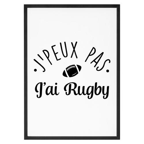Affiche Rugby 