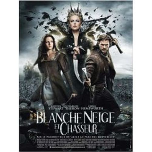 Affichette 40x60cm Film Blanche Neige Et Le Chasseur