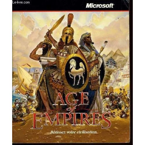 Age Of Empires Batissez Votre Civilisation   de MICROSOFT  Format Broch 