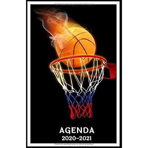 Agenda 2020 2021: Agenda Scolaire Journalier | Basket Basketball Pour tudiant Collge Lyce Universit (Septembre 2020 / Aot 2021)   de Pousson, Maxence  Format Broch 