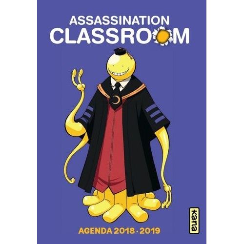 Agenda 2018-2019 Assassination Classroom    Format Beau livre 