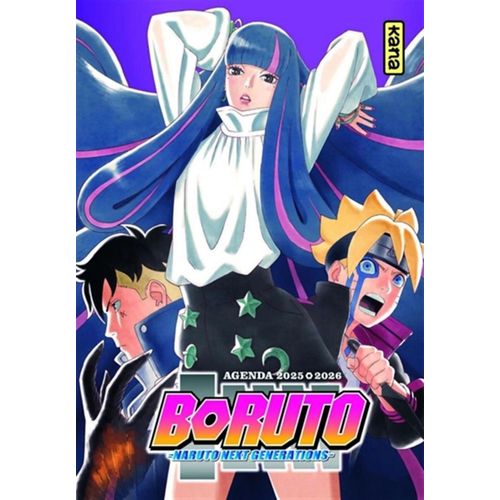 Agenda Kana 2025-2026 Boruto    Format Poche 
