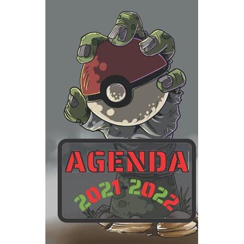 Agenda Gamer Monstre 2021 2022: Gamer | Jeu Vido | Dessin Anime | Planificateur Journalier Et Semainier | Septembre 2021  Septembre 2022 | Format Idal Pour Emmener En Cours   de unknown  Format Broch 