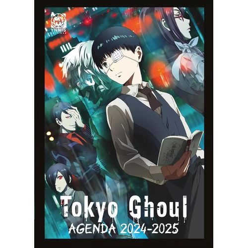 Agenda Scolaire 2024-2025 Tokyo Ghoul    Format Poche 