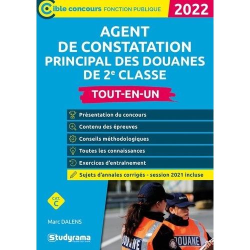 Agent Principal De Constatation Des Douanes De 2e Classe    Format Grand Format 