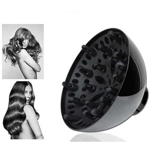 Ages Diffuseur De Cheveux Universel En Plastique Sche-Linge Souffleur Salon De Coiffure Cheveux Boucls Sche-Cheveux Pliant Diffuseur Couverture Couleurs Noires