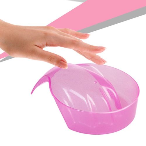 Ages Nouveau Vernis  Ongles Dissolvant Bol Mains Trempage Avec Rectangle En Forme De Main Spa Manucure Ongles Enlvement Bols
