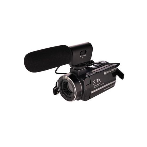 AGFA PHOTO Realimove CC2700  Camscope Numrique (Vido 2.7K, 24MP, cran Tactile 3'', Zoom 18X, Tlcommande, 2 Batteries, Micro, Batterie Lithium) Noir - Noir