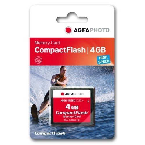 AgfaPhoto Compact Flash 4GB High Speed 120x MLC (neu)