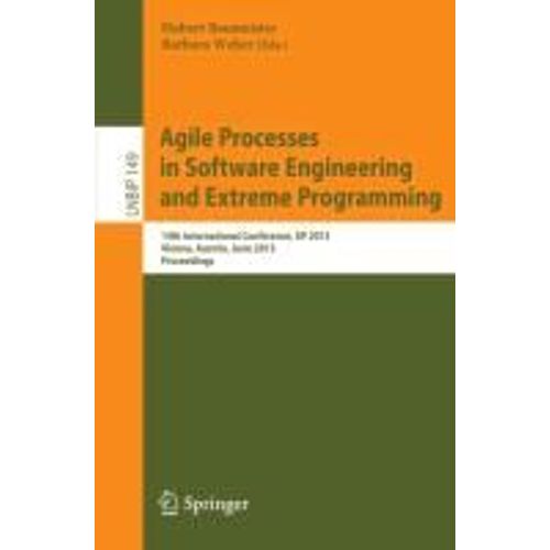 Agile Processes In Software Engineering And Extreme Programming    Format Broch 
