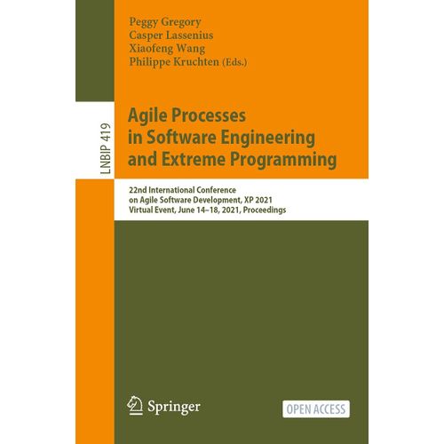 Agile Processes In Software Engineering And Extreme Programming    Format Broch 