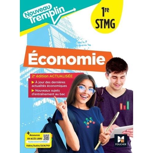 Economie 1re Stmg Nouveau Tremplin   de Aidemoy Rgine  Format Beau livre 