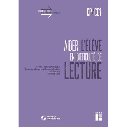 Aider L'lve En Difficult De Lecture Cycle 2    Format Non Precis 