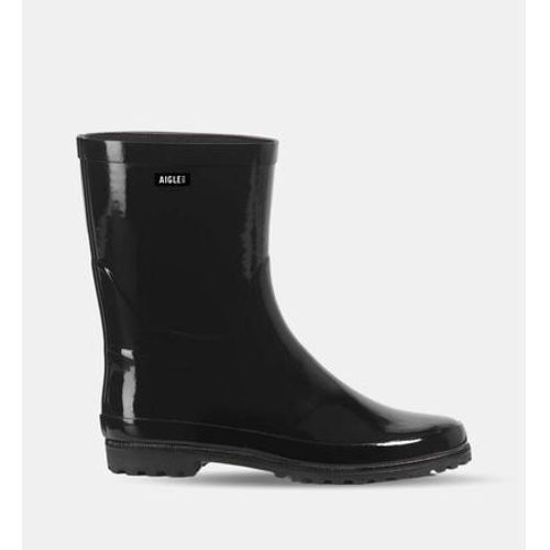 Aigle - Bottines Eliosa Effet Verni - Noir - 36