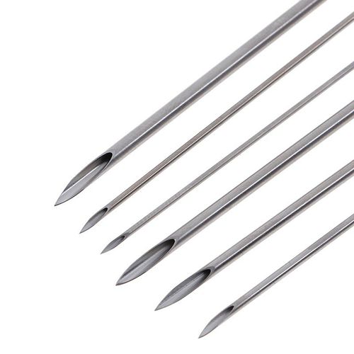 Aiguilles De Tatouage Jetables, Kit D'outils De Perage Pour Nombril, Mamelon, Oreille, Lvres, 12g/14g/16g/18g/20g, 10 Pices/Ensemble
