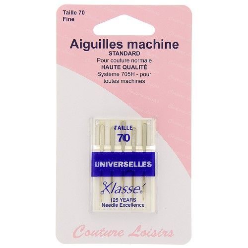 Aiguilles Pour Machine - Standard (5 Pices) Taille 70 Systme 705h Mercerie Couture Fils Coudre