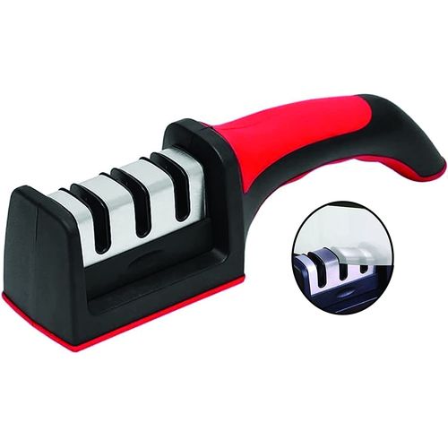 Aiguiseur De Couteaux Manuel - Fait De Pierre Cramique/Carbure Tungstne/Diamant,Aiguiseur  3 Phases Easy Sharp
