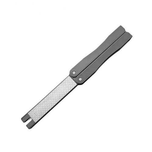 Aiguisoir De Couteaux Portable, Diamant Pliant Double Face En Forme D'ventail, Ciseaux Pierre  Aiguiser, Aiguisage De Cuisine En Cramique