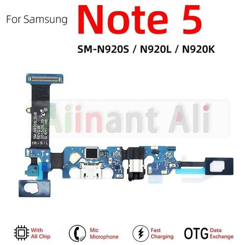 Aiinant-Chargeur Micro Usb S6 Avec Port De Charge Rapide,Cble Flexible Pour Samsung Galaxy Note 5 8 9 N950f N950n N950u N960f N960n N960u - Type Note 5 N920s