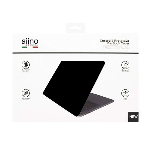 Aiino Etui mat haut de gamme pour MacBook Air 13, noir