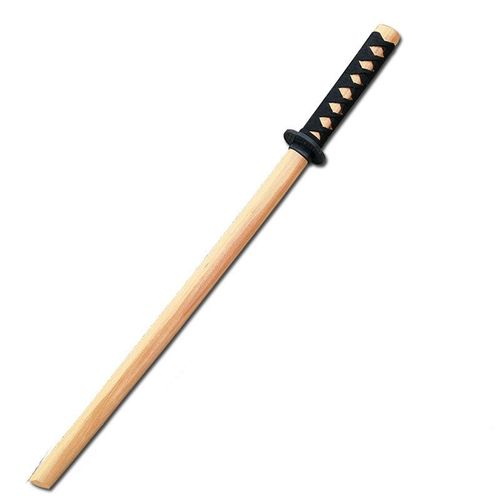 Aikido pe En Bois Dmon Slayer Kendo Bton D'auto-Dfense Kung Fu Samoura pe D'entranement Katana Avec Sac Couteau Ninja Japonais - Type 60cm #B