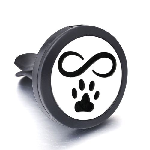 Ailes D'ange En Acier Inoxydable, Dsodorisant De Voiture Noir, Mdaillon D'aromathrapie, Diffuseur D'huile Essentielle, Pendentif Personnalis Accept