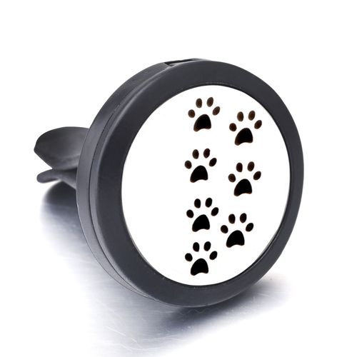 Ailes D'ange En Acier Inoxydable, Dsodorisant De Voiture Noir, Mdaillon D'aromathrapie, Diffuseur D'huile Essentielle, Pendentif Personnalis Accept