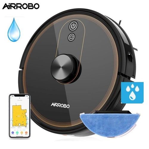 AIRROBO Animal H2O Connect - Robots Aspirateurs et Laveurs Spcial Poils d'Animaux