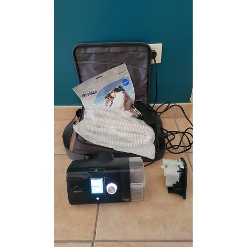Airsense 10 Autoset S10 Appareil De Ventilation Ppc Automatique Resmed Avec Humidificateur Traitement Apne Du Sommeil Anti Ronflements Avec Masque Et Tuyau