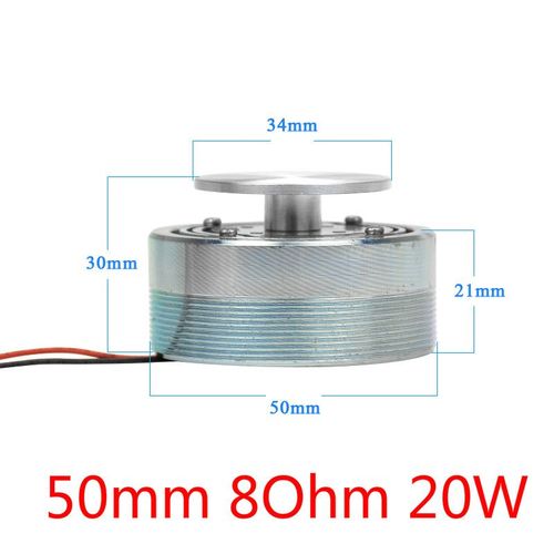AIYIMA Vibration Haut-parleur Gamme Complte + Amplificateur + Prise Audio 2 Pouces Mini Haut-Parleurs de Rsonance Portables 4 Ohms/20W 8 Ohms/25W TPA3118 Amplificateurs Audio Compatibles Bluetoot #D