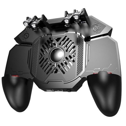 Ak88 - Contrleur De Jeu Mobile Dl88 Avec Ventilateur De Refroidissement, Manette De Jeu Joysuniverse, Poigne De Tlphone Portable, Tir De Vise Pubg, Ios, Android, 6 Doigts