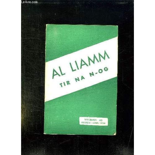 Al Liamm N 43. Texte En Breton.Fizians Gant Ronan Huon. Baleadenn Gant E Ar Rouz...   de AR BOAL MOULEREZH.