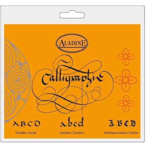 Aladine - 60211 - Loisirs Cratifs - Cahier De Calligraphie Latine Sur Carte