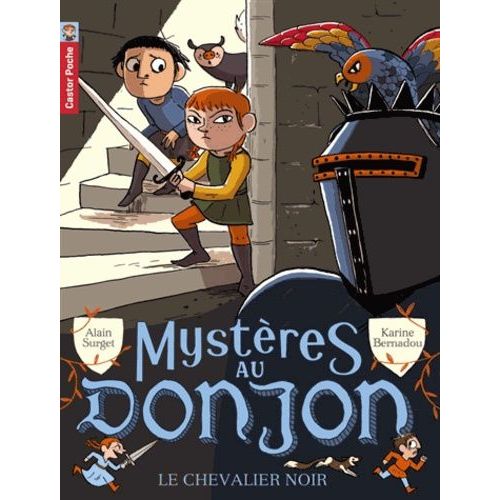 Mystres Au Donjon Tome 1 - Le Chevalier Noir   de alain surget  Format Poche 