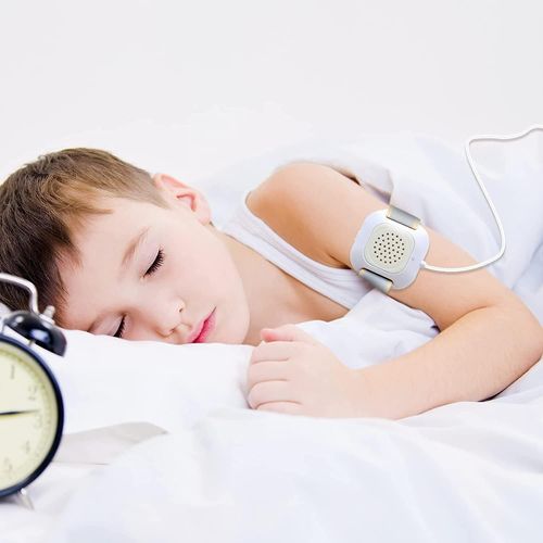 Alarme d'nursie pour garons et filles Alarme pipi avec volume, vibration et lumire flash Moniteur d'nursie Apprentissage de la propret via des capteurs d'nursie, adapt