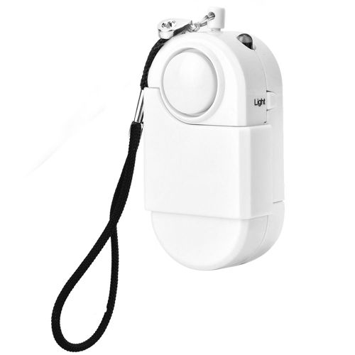 Alarme Personnelle De Securite 120 Db Pour Filles, Autoprotection Anti-Loup Avec Lumiere Led Blanche